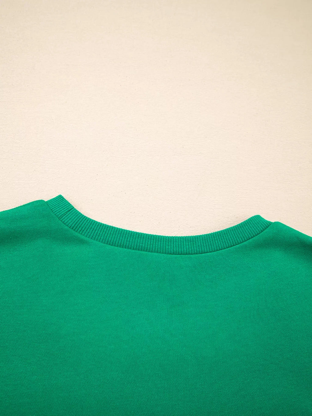 HOLLY JOLLY Towel Embroidered Christmas Holiday Sweatshirt