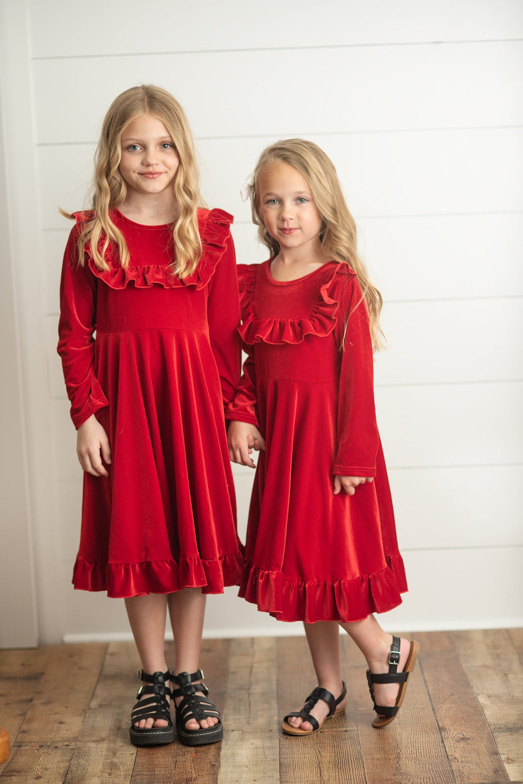 Red Velvet Dress